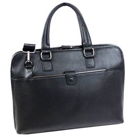 Купить Шкіряний чоловічий портфель, сумка Giorgio Ferretti чорна, фото , характеристики, отзывы