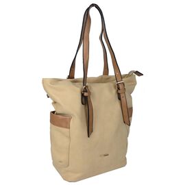 Купить Вертикальна жіноча сумка з еко шкіри Giaguaro бежева, фото , характеристики, отзывы