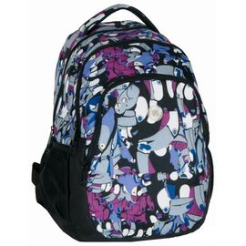 Купить - Городской рюкзак с ярким принтом PASO 21L, 16-699PA, фото , характеристики, отзывы