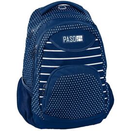 Придбати Міський рюкзак Paso синій на 19л, image , характеристики, відгуки