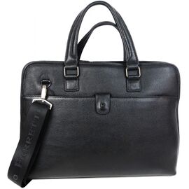 Купить Шкіряний чоловічий портфель, сумка Giorgio Ferretti чорна, фото , характеристики, отзывы