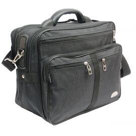 Придбати Чоловічий портфель Wallaby із тканини чорний, image , характеристики, відгуки