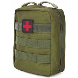 Купить - Тактична аптечка, армійська сумка для медикаментів хакі, фото , характеристики, отзывы