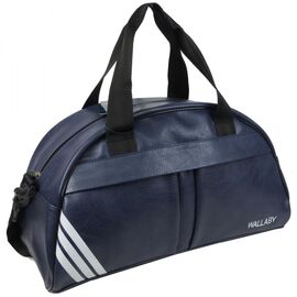 Купить - Спортивна сумка для фітнесу зі штучної шкіри 16 л Wallaby 313 синя, фото , характеристики, отзывы