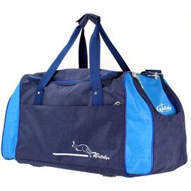 Купить Спортивна сумка 59 л Wallaby 447-8 синій із блакитним, фото , характеристики, отзывы