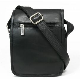 Придбати Шкіряна сумка чоловіча Always Wild 5047SPN чорна, image , характеристики, відгуки