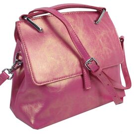 Купить Женская сумочка из натуральной кожи Serena 6018 розовая, фото , характеристики, отзывы