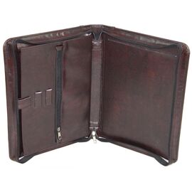 Купить - Папка-портфель деловая из кожзама Exclusive 710400-1 brown, фото , характеристики, отзывы