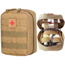 Купить - Тактична аптечка, армійська сумка для медикаментів койот, фото , характеристики, отзывы