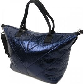 Купить Дута жіноча сумка зі шкірозамінника Wallaby синя, фото , характеристики, отзывы
