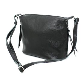 Купить - Шкіряна жіноча сумка через плече Borsacomoda чорна 809.023, фото , характеристики, отзывы