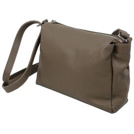 Купить - Жіноча шкіряна сумка на плече Borsacomoda бежева, фото , характеристики, отзывы