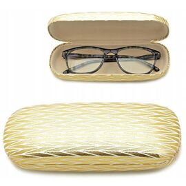 Купить Твердий футляр для окулярів Stylion золотистий, фото , характеристики, отзывы