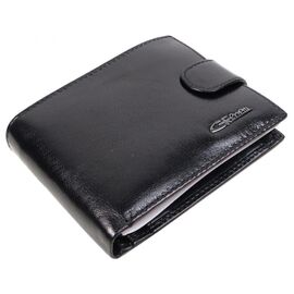 Купить Шкіряне чоловіче портмоне зі знімним картхолдером Giorgio Ferretti чорний, фото , характеристики, отзывы