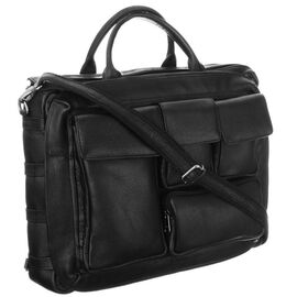 Придбати Чоловіча шкіряна сумка, портфель для ноутбука Always Wild чорна, image , характеристики, відгуки