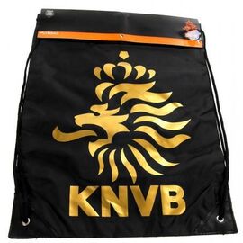 Придбати Спортивний рюкзак, котомка KNVB Gymbag чорна, image , характеристики, відгуки
