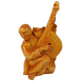 Придбати Статуетка ручної роботи з дерева Козак Бандурист, image , характеристики, відгуки