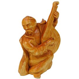 Придбати Авторська статуетка ручної роботи з дерева Козак Бандурист, image , характеристики, відгуки
