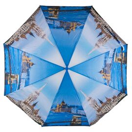 Придбати Жіночий напівавтомат зонт SL синій, image , характеристики, відгуки