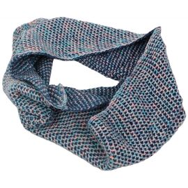Купить Жіночий теплий шарф-снуд Giorgio Ferretti блакитний з рожевим, фото , характеристики, отзывы