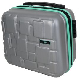 Купить - Дорожній бьюті-кейс із кодовим замком 16L My luggage сріблястий, фото , характеристики, отзывы