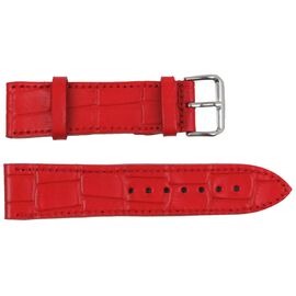 Купить Шкіряний ремінець для годинника Mykhail Ikhtyar Ш22 мм червоний, фото , характеристики, отзывы