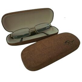 Купить Твердий футляр, чохол для окулярів Stylion коричневий, фото , характеристики, отзывы