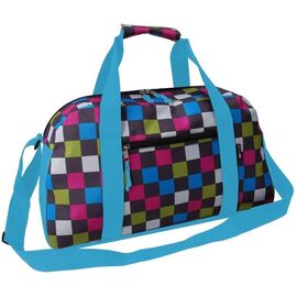 Придбати Спортивная сумка 23L Corvet разноцветная клетка, image , характеристики, відгуки