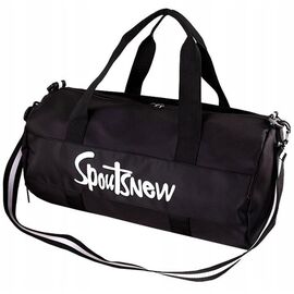 Купить Спортивна сумка з відділами для взуття, вологих речей 20L Edibazzar чорний, фото , характеристики, отзывы