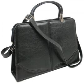Придбати Діловий жіночий портфель з екошкіри JPB TE-89 чорний, image , характеристики, відгуки