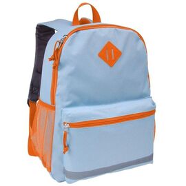 Купить - Молодежный рюкзак 20L Corvet, BP2058-39 голубой с оранжевым, фото , характеристики, отзывы