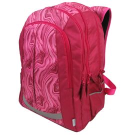 Придбати - Вместительный женский рюкзак с дождевиком 27L Topmove бордовый, image , характеристики, відгуки