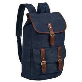 Придбати Городской хлопковый, коттоновый рюкзак 17L Tom&Rose синий, image , характеристики, відгуки