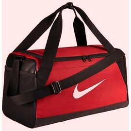 Купить Сумка спортивная для тренировок 40L Nike Brasilia Duffle Sports Gym Bag CK0939-657 красная, фото , характеристики, отзывы