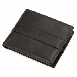 Купить Кожаное мужское портмоне Tiding Bag черный, фото , характеристики, отзывы