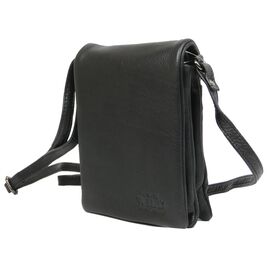 Купить - Небольшая наплечная кожаная сумка-барсетка Always Wild 011NDM, фото , характеристики, отзывы