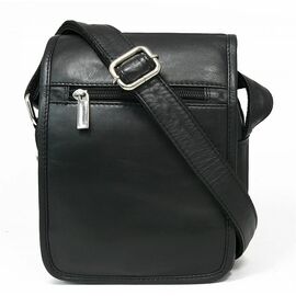 Купить - Кожаная сумка мужская Always Wild 5047SPN черная, фото , характеристики, отзывы