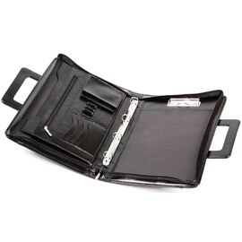 Купить Папка портфель из эко кожи JPB AK-13 черная, фото , характеристики, отзывы