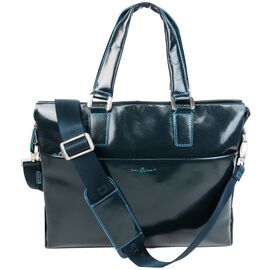 Придбати - Чоловіча шкіряна сумка-портфель Dor. Flinger синя DF3454624, image , характеристики, відгуки