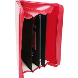 Купить - Женская деловая папка из искусственной кожи AMO SSBW03 красный, фото , характеристики, отзывы