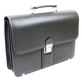 Купить - Деловой портфель из кожзама AMO Польша sst08 серый, фото , характеристики, отзывы