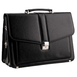 Купить - Классический мужской портфель из эко кожи AMO Польша SST11, фото , характеристики, отзывы