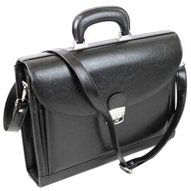 Купить - Мужской портфель из эко кожи JPB TE-33 черный, фото , характеристики, отзывы