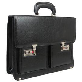 Купить - Портфель мужской на кодовых замках из эко кожи JPB TE-35ZSZ черный, фото , характеристики, отзывы