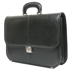 Купити Чоловічий портфель зі еко шкіри JPB, TE-40-66458 чорний, image , характеристики, відгуки