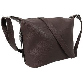 Купить Женская кожаная сумка Borsacomoda, Украина темно-коричневая, фото , характеристики, отзывы
