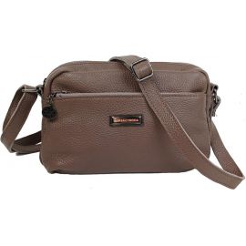 Купить Женская кожаная сумка на плечо Borsacomoda коричневая, фото , характеристики, отзывы