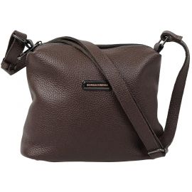 Купить Женская кожаная сумка на плечо Borsacomoda темно-коричневая, фото , характеристики, отзывы