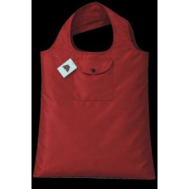 Купить Легкая складная сумка шоппер для покупок Riciclo 44х38 см бордовая, фото , характеристики, отзывы