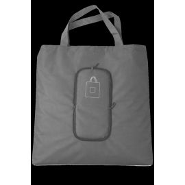 Купить Легкая складная сумка шоппер для покупок Jes Collection 43х41 см серая, фото , характеристики, отзывы